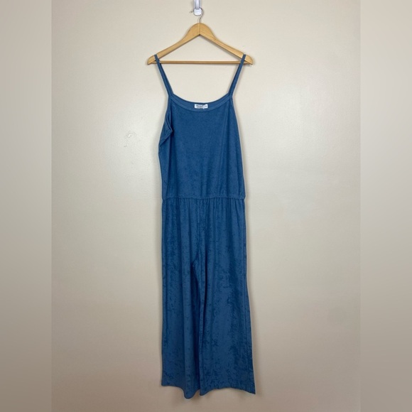 NWT LA RELAXED EXCLUSIVELY FOR WHOLE FOODS ORGANIC COTTON FRENCH TERRY JUMPSUIT - Picture 3 of 8